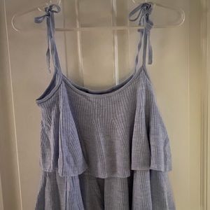 J CREW - PEPLUM TANK